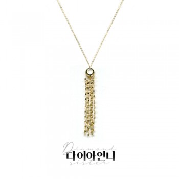 [이태리 프리오더] 18K GOLD 풀문 목걸이