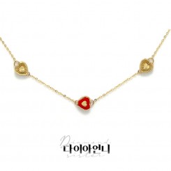 [이태리 프리오더] 18K GOLD 하트 목걸이