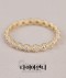 [이태리 프리오더] 18K GOLD 컷팅 이터너티 반지