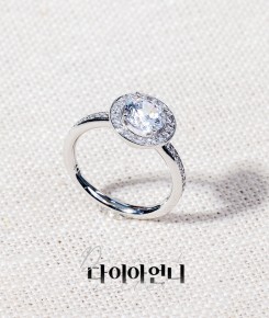 [다이아언니] 14K 모이사나이트 반지