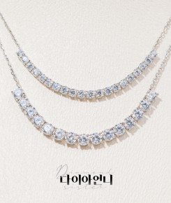 [다이아언니] 14K GOLD 테니스 목걸이